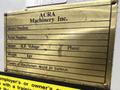 2 HP ACRA MODEL #AM-2V VERTICAL KNEE MILL: STOCK #18824