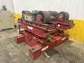 300 TON X 120" DIAMETER WELDWIRE MODEL #CAS-150 TRACK MOUNTED POWERED TANK TURNING ROLLS, 1 DRIVE &amp; 3 IDLERS: YOBRO #25736