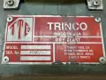 40" x 40" TRINCO 40X40SE DELUXE MANUAL BLAST CABINET &amp; DUST COLLECTOR: YOBRO #25758