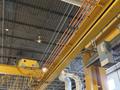 5 TON X 21' X 90' X 13' OMH SINGLE GIRDER OVERHEAD CRANE &amp; RUNWAY SYSTEM: YOBRO #26274