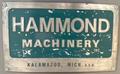 Hammond Double End Buffer Model 10-VRO, 1500-3000 RPM , 10 HP