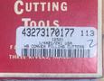 F&amp;D CUTTING TOOLS HS CONVEX MILLING CUTTER: 1/4&quot; X 2 1/2&quot; X 1&quot; STRAIGHT TOOTH SIDE MILLING CUTTER: STOCK #15126
