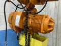 3 TON HARRINGTON ELECTRIC CHAIN HOIST &amp; POWER TROLLEY: STOCK #81310