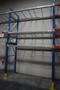 Pallet Racking, Teardrop Style (7) 14'x42" Uprights, (17) 8' Cross Members, Wire Decking, *No Contents*- Auction Item