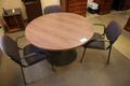 Round 47" Table and 3 Matching Chairs- Auction Item