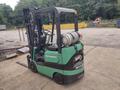 3000 LB MITSUBISHI MODEL #FGC15K 3-STAGE LP FORKLIFT: YOBRO #24166