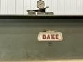 125 TON X 48" DAKE H-FRAME HYDRAULIC PRESS: YOBRO #24587