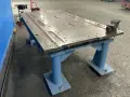 53” X 112” / 1 1/2” THICK WELDING TABLE