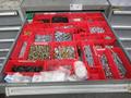 9 Drawer Heavy Duty Cabinet with Fasteners, Nuts, Bolts, Washers- Auction Item