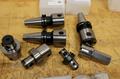 Komet A52 10160 CAT40 ABS63 Modular Tool Holders (3pcs) with Assorted ABS Adapters ***All New in Packages***- Auction Item