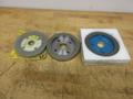 Diamond 6" Carbide Tool Grinder Wheels, (1) Accu-Finish 180 Grit, (1) MSC 150 Grit, (1) Amplex "Roughing"- Auction Item