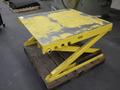Scissor Lift Table, 4,000 Lb Capacity, Manual Adjustable Height- Auction Item