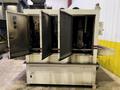 63&quot; MIDWEST AUTOMATION MODEL #N3-6375 3 HEAD WET TYPE BELT DEBURRING GRINDER MACHINE: STOCK 18225