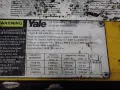 YALE 2800 LBS ELECTRIC STRADDLE LIFT  -  MRW030LEN24TE078