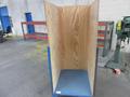Metal Rolling Flat Storage Cart with Plywood Sides- Auction Item