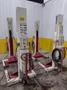 (4) 13,000 LBS STERTIL-KONI MODEL ST-1060 HEAVY DUTY MOBILE COLUMN LIFT JACKS: STOCK #23063