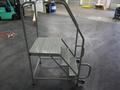 PW Platforms Steel 3 Step Tilt And Roll Ladder 300 lb Capacity- Auction Item