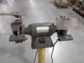Dayton 4Z123F 6" Double End Pedestal Grinder, 115V Single Phase with Adjustable Work Tables and Safety Guards- Auction Item