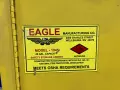 EAGLE MANUFACTURING CO. 45 GAL / 43”X18”X65” FLAMMABLE CABINET  -  1945