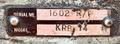 12&quot; KRB MODEL #14 HYDRAULIC ALLIGATOR SCRAP / REBAR SHEAR: STOCK #22650