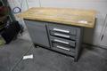 Kennedy Maple Top Work Bench, (5) Drawers, Cabinet Base- Auction Item