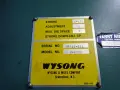 WYSON 72" X 40 TON PRESS BRAKE  -  H-4072