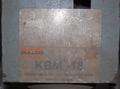 1.5" GULLCO KBM-18-D PLATE BEVELING MACHINE. STOCK # 0654326