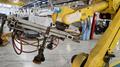 FANUC M-16IB/20 + R-J3IB ROBOT ARM AND CONTROL PANEL NO TEACH PENDANT USED
