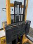3,000 LB BIG JOE MODEL PDM 30-60 ELECTRIC WALK BEHIND FORKLIFT. STOCK # 1061023.