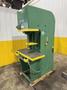 20 TON DENISON MODEL #FH20 HYDRAULIC GAP FRAME PRESS 12&quot; STROKE: YOBRO #24080