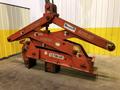 20,000 LB 10 TON BUSHMAN MODEL 6100 SINGLE RIM VERTICAL COIL LIFTING TONG SCISSOR TYPE COIL LIFT: STOCK #15815
