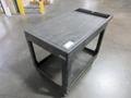 Uline Rolling Plastic Shop cart- Auction Item