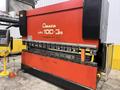 110 TON x 10' AMADA MODEL #HFE100-3S CNC HYDRAULIC PRESS BRAKE, 2001: STOCK #21984
