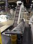 20' LONG X 22" WIDE MARFRAN POWERED METAL BELT INCLINED CHIP or PARTS CONVEYOR: YOBRO #25368