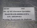 MEASUREMENT SPECIALTIES LEVEL MASTER SENSORS  -  86A3R-000000-015PA
