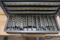 Huot Number Wire Guage Drill Index 5 Drawer- Auction Item