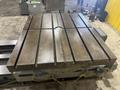50&quot; X 60&quot; CINCINNATI BICKFORD CROSS SLIDING ROTARTY T-SLOT  MOTORIZED MILL TABLE: STOCK #22529