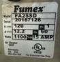 Fumex Air Filtration System FA2SSD, 1 Phase, Nice