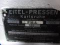 16 Ton EITEL No. P16A, Gap, 16" Stroke, 21" D.L., 17" x 17" Bed, 9" Thr., Clean