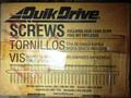 Screws,No.X1S1016, 5/16 HEX #10x1&quot;,Approx.1500 screws per box(33)Boxes Available