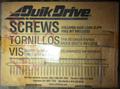 Screws,No.X1S1016, 5/16 HEX #10x1&quot;,Approx.1500 screws per box(33)Boxes Available