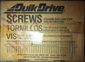 Screws,No.X1S1016, 5/16 HEX #10x1&quot;,Approx.1500 screws per box(33)Boxes Available