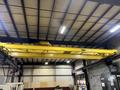 15 TON X 45' ROBBINS &amp; MYERS DOUBLE GIRDER OVERHEAD BRIDGE CRANE, NO HOIST: STOCK #19443