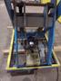 3,500 LBS X 30" X 96" BISHAMON ROLLER TOP HYDRAULIC LIFT TABLE: STOCK #20965