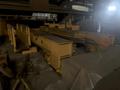 70 TON X 74'9" WHITING 8 WHEEL OVERHEAD BRIDGE CRANE WITH 35 TON AUXILIARY, NEW 2002: STOCK 13211