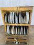 CRATE OF SURFACE GRINDING WHEELS. STOCK # 0312321