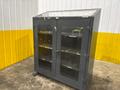 STRONGHOLD MODEL #55-LD-243-BL-SL-SRPG HEAVY DUTY CABINET W/ SEE-THROUGH DOORS: YOBRO #24115