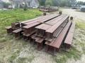 10 TON x 360 FT LONG FREE-STANDING CRANE RUNWAY SYSTEM: RAIL, I-BEAMS, AND UPRIGHTS: YOBRO 25872