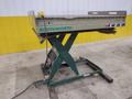 3800 LBS X 60" X 42" SOUTHWORTH MODEL #LS4-36 HYDRAULIC SCISSOR LIFT TABLE WITH ROLLER TOP, 110 VOLT: STOCK #20884