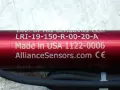 ALLIANCE SENSORS GROUP 2 LINEAR VARIABLE INDUCTIVE TRANSDUCER POSITION SENSORS  -  LRI-19-150-R-00-20-A